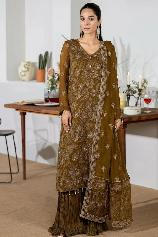 Noor e Fajar - Bakhtawar Embroidered Chiffon Collection Vol 2 - SN-119 - Unstitched