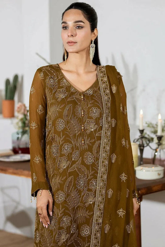 Noor e Fajar - Bakhtawar Embroidered Chiffon Collection Vol 2 - SN-119 - Unstitched