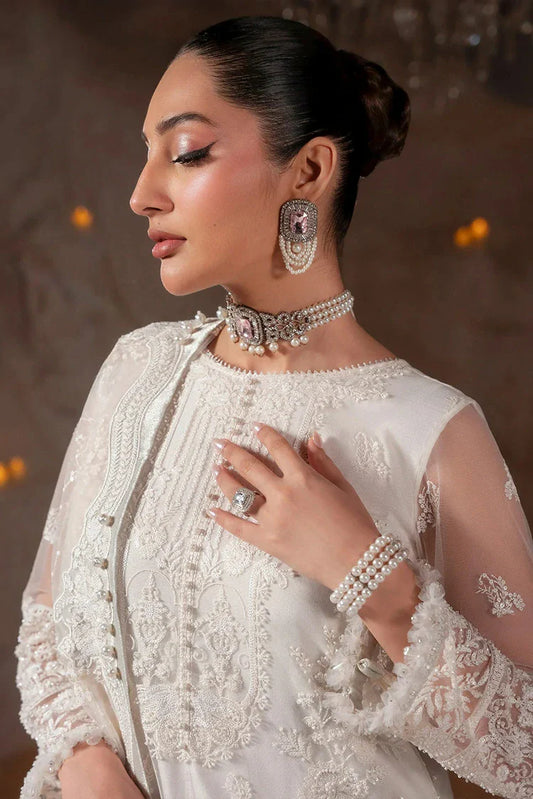 Zarizaa - Blink Wedding Festivities - ZB07-3UNE02W-PEARL - Unstitched