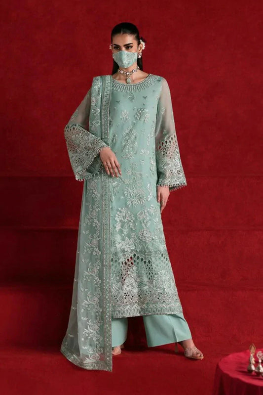 Flossie - Kohinoor Luxury Chiffon Collection - KOH-102 - Unstitched