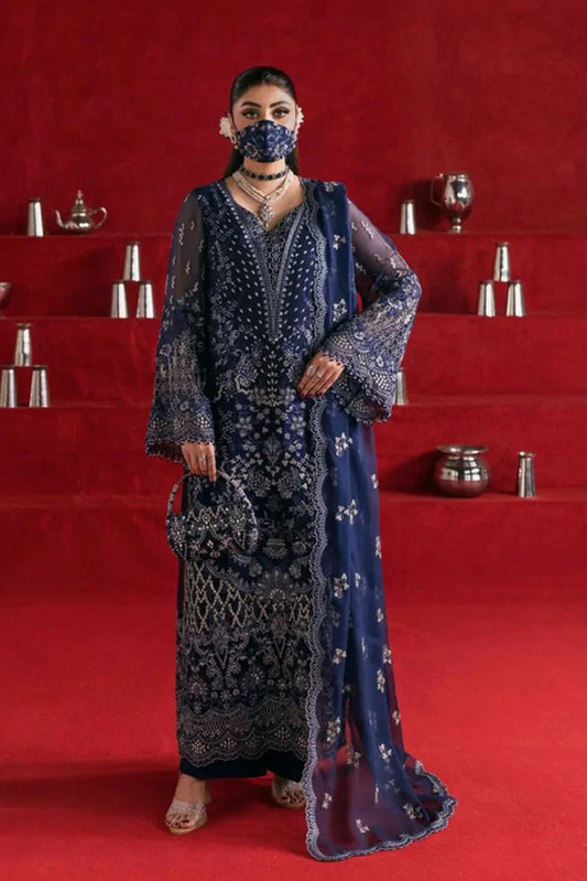 Flossie - Kohinoor Luxury Chiffon Collection - KOH-103 - Unstitched