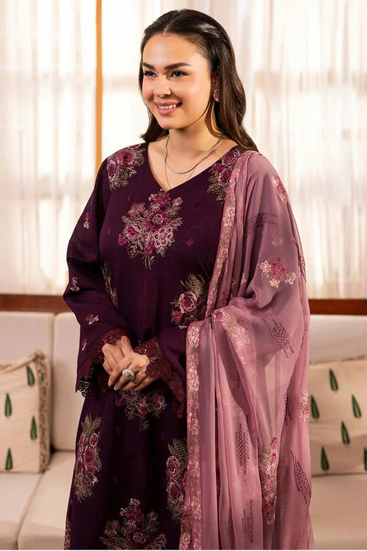 Noor e Fajar - Shabab Embroidered Karandi Collection - KR-222 - Unstitched