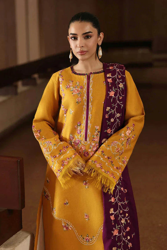 Rajbari - Winter Shawl Edit - Design 03 - Unstitched