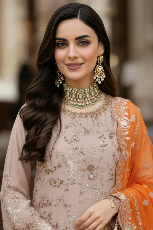 Imrozia - Mehr e Mah Fall Istanbul Collection - I-241 Ruveyda - Unstitched