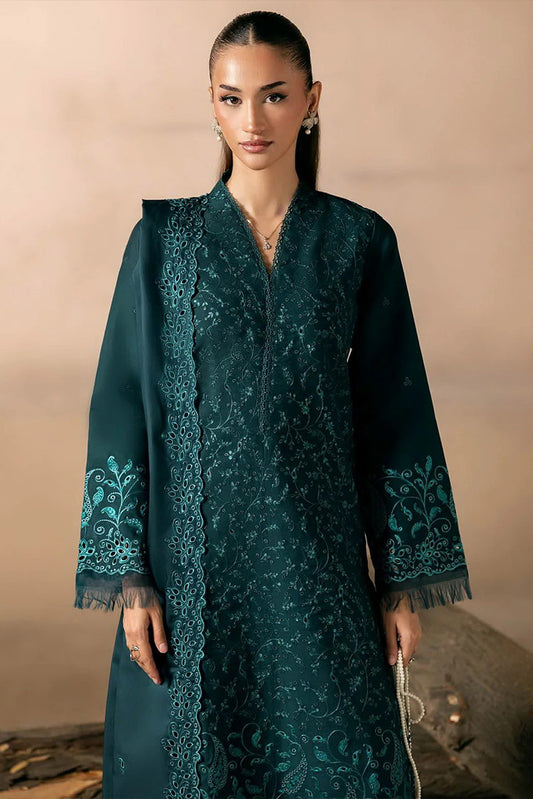 Rajbari - Sareen Premium Viscose Chikankari Collection - Design 08 - Unstitched