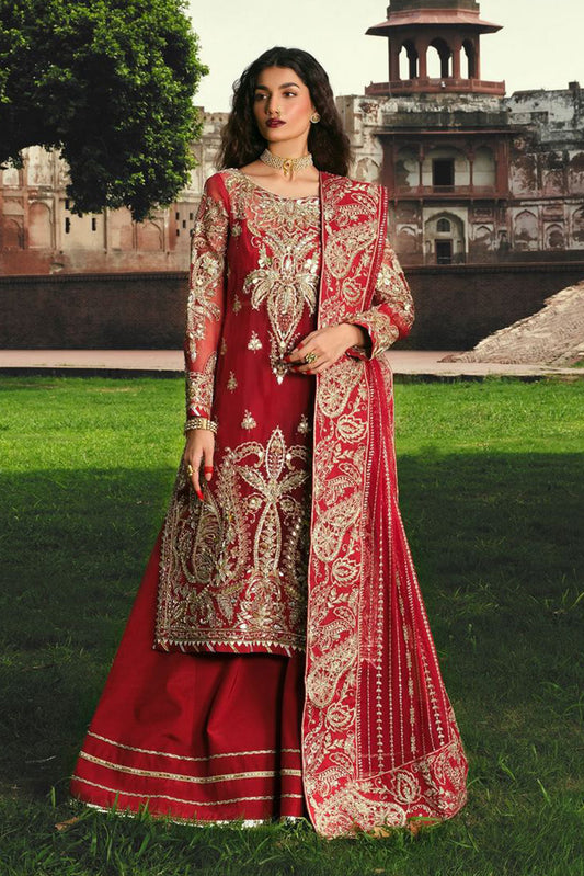 Raeesa - Zauj Luxury Embroidered Collection - AAK-01 - Unstitched