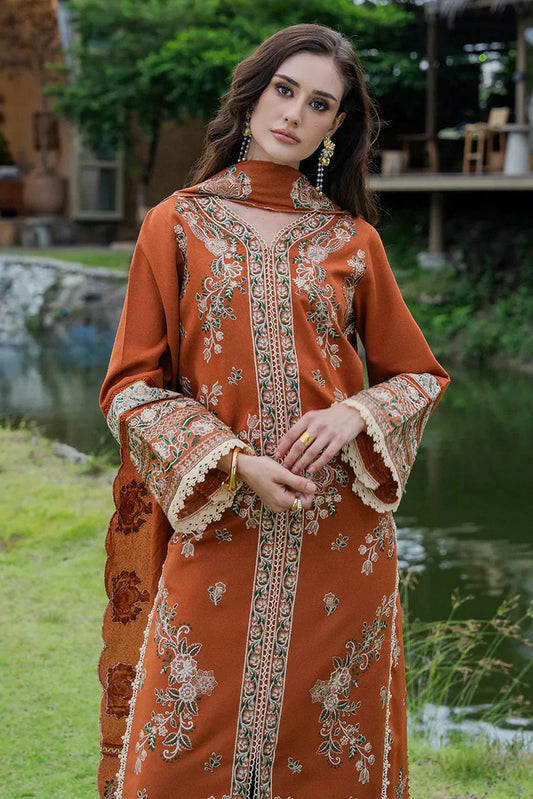 Faiza Faisal - Hoor Karandi Winter Edit - 478-NAIRA - Unstitched