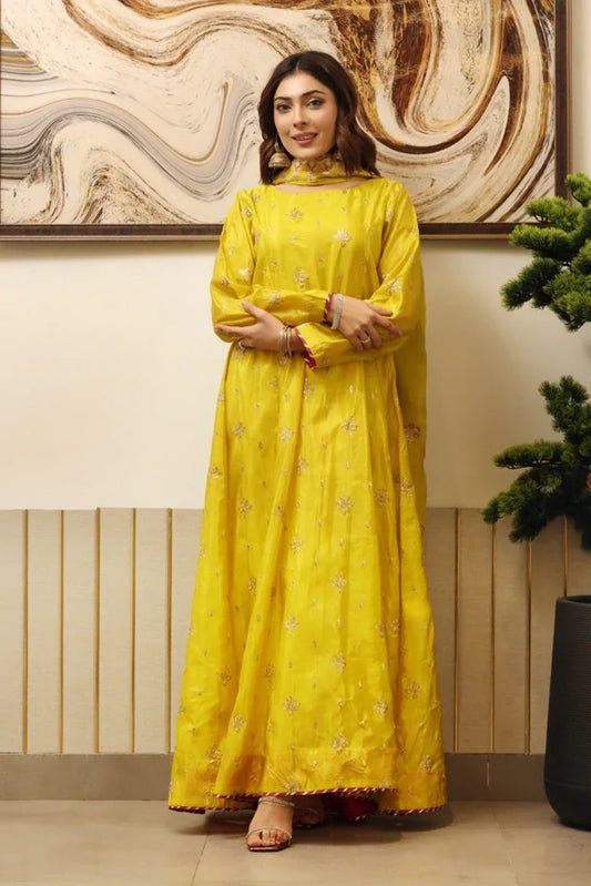 Picture of <!--ym-->Emeralds - Embroidered Silk Festive Pret - Bahar - Available at Raja Sahib