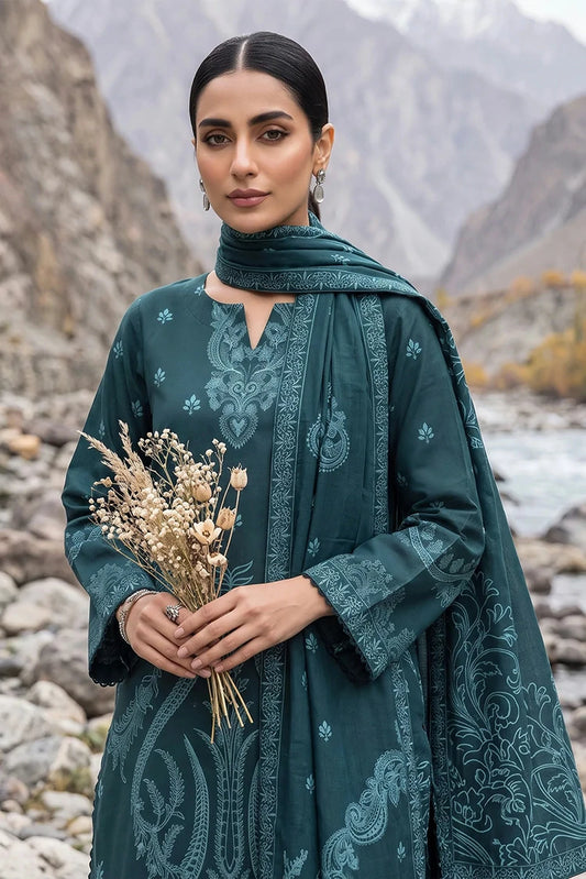Lakhany - Pashmina Printed Collection - LG-RK-0192-B - Unstitched