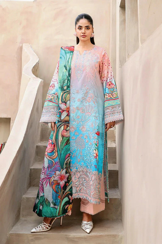 Ramsha - Mashaal Luxury Lawn Collection Vol 15 - L-1510 - Unstitched