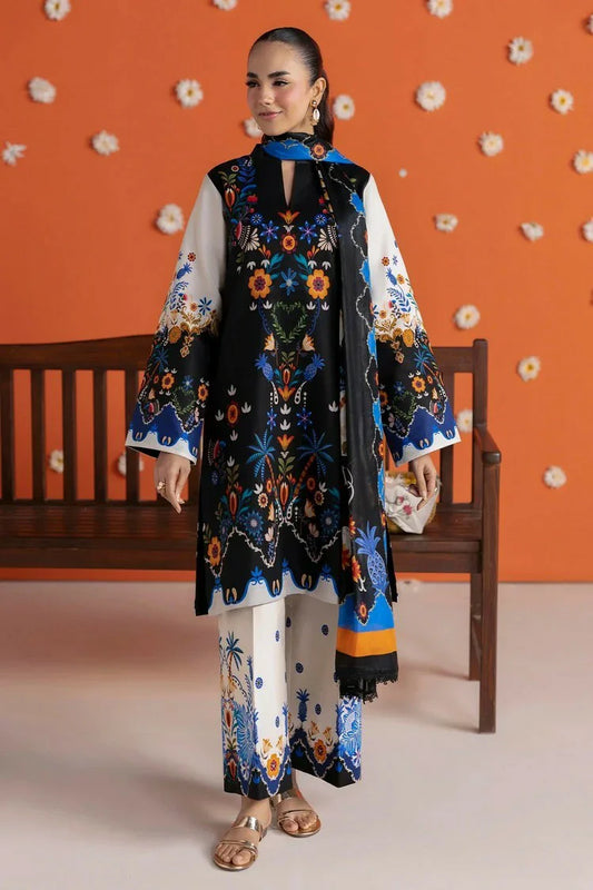 Rajbari - Amal Summer Prints - Design 09 (3PC) - Unstitched