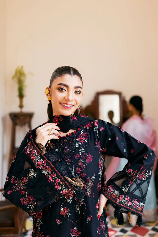 Shagna - Dilras Luxury Lawn Collection - SIYAAH SL-04 - Unstitched