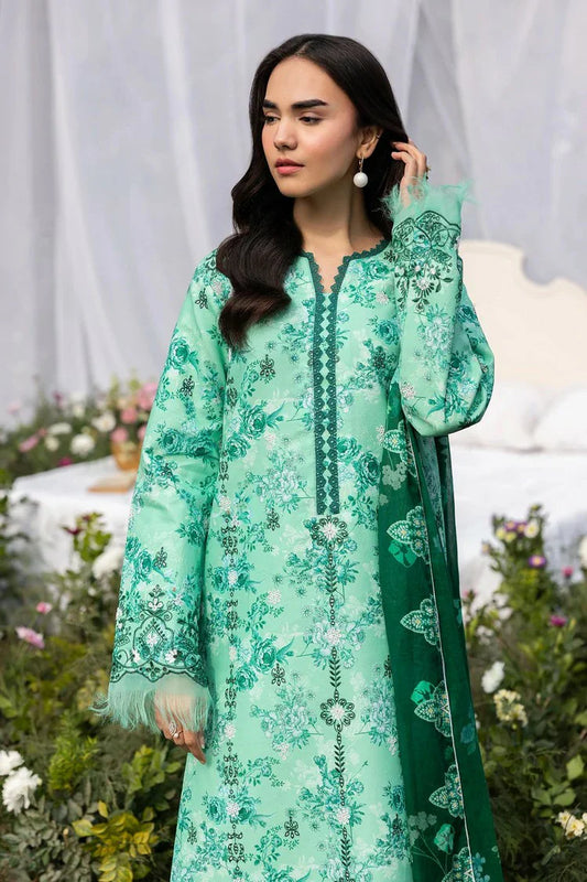 Rajbari - Summer Printkari Exclusive - Design 11 - Unstitched