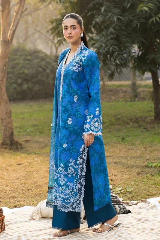 Rajbari - Summer Printkari Exclusive - Design 12 - Unstitched