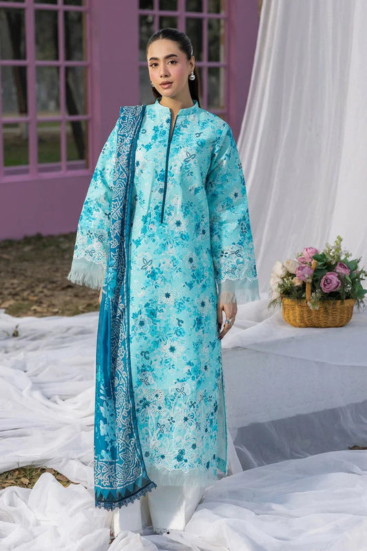 Rajbari - Summer Printkari Exclusive - Design 02 - Unstitched