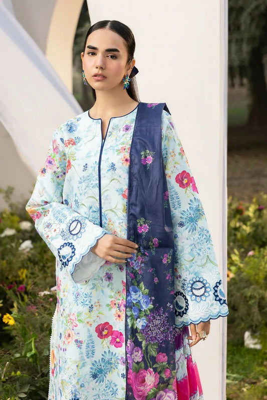 Rajbari - Summer Printkari Exclusive - Design 09 - Unstitched