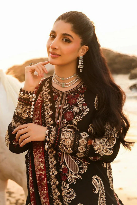 Imrozia - Hania Luxury Lawn Collection - SL-114 Zaria - Unstitched