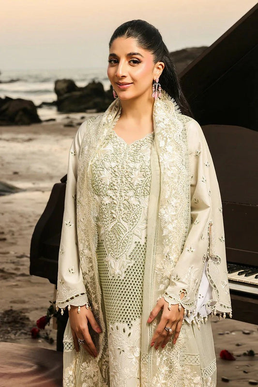 Imrozia - Hania Luxury Lawn Collection - SL-115 Elysia - Unstitched