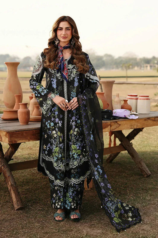 Sardinia - Festive Lawn - 1602-A DUSK - Unstitched