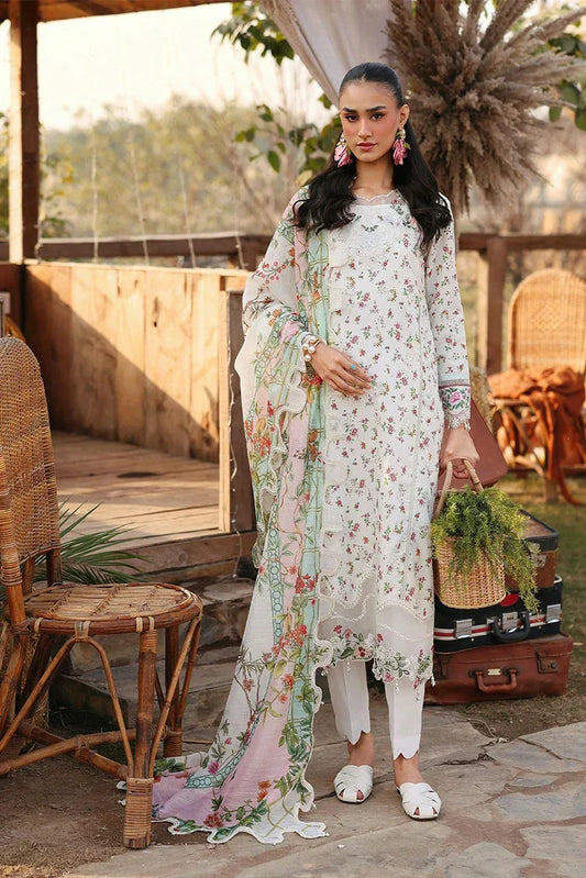 Sardinia - Festive Lawn - 1604-A PRIMROSE - Unstitched