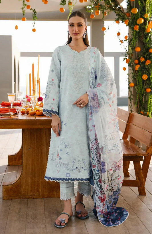 Seran - Afsanah Lawn Vol 1 - 11-ALARA - Unstitched