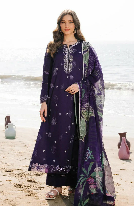 Seran - Afsanah Lawn Vol 1 - 08-ELIN - Unstitched
