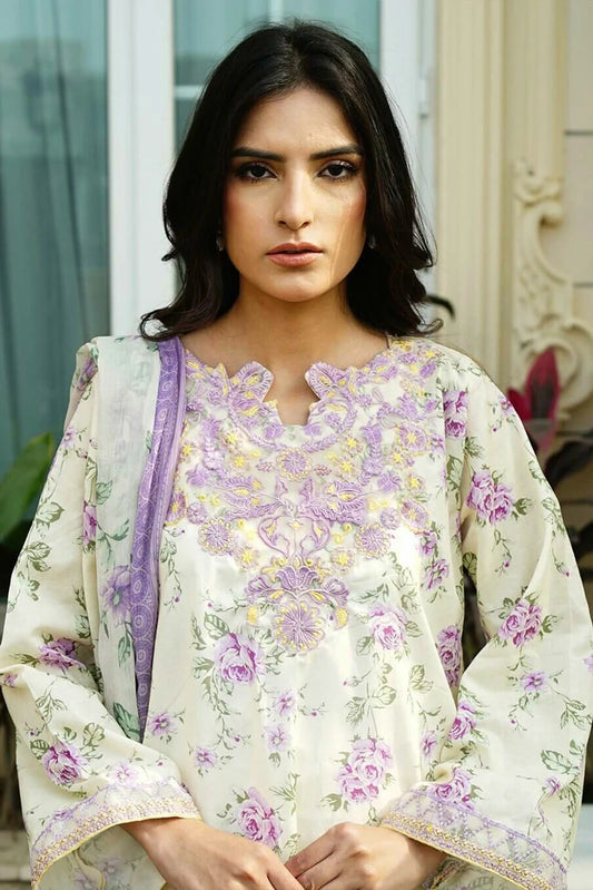 Zyna - Lawn Prints Vol 2 - 03-SELIN - Unstitched