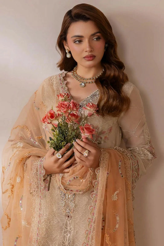 Ramsha - Satrangi Premium Chiffon Collection Vol 1 - ST-102 - Unstitched