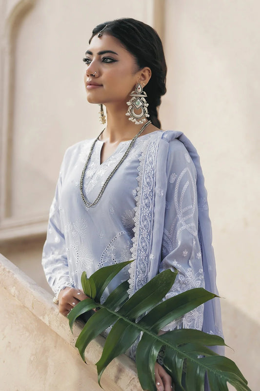 House of Nawab - Zora Luxury Lawn Vol 2 - 06-ZINNIA - Unstitched