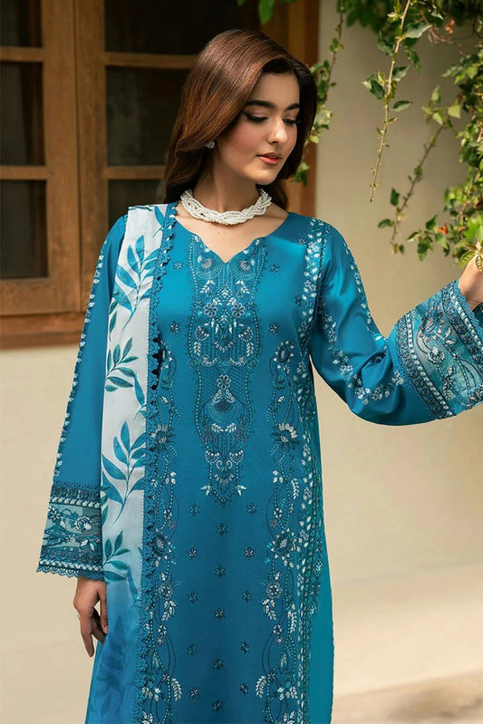 Ramsha - Ghazal Luxury Lawn Collection Vol 7 - G-702 - Unstitched