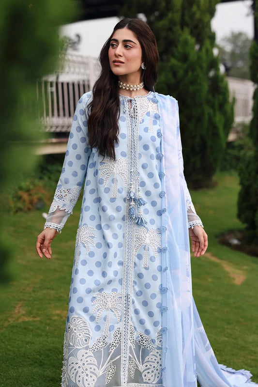 Sardinia - Embroidered Lawn Eid Edit - 05-PALM BREEZE - Unstitched