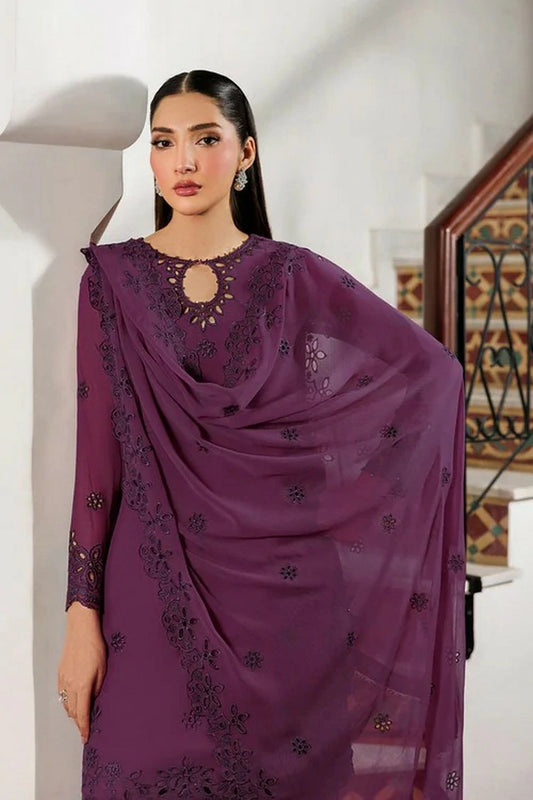 Zarif - Nourah Formal Wear - ZF-ZQH-08 WADHAI - Unstitched