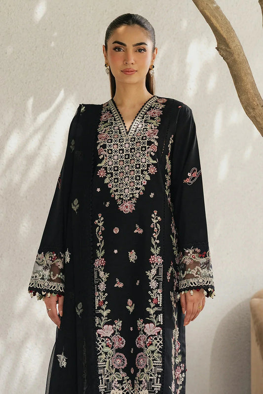 Seran - Eclat Premium Lux Lawn - 03-Noirea - Unstitched