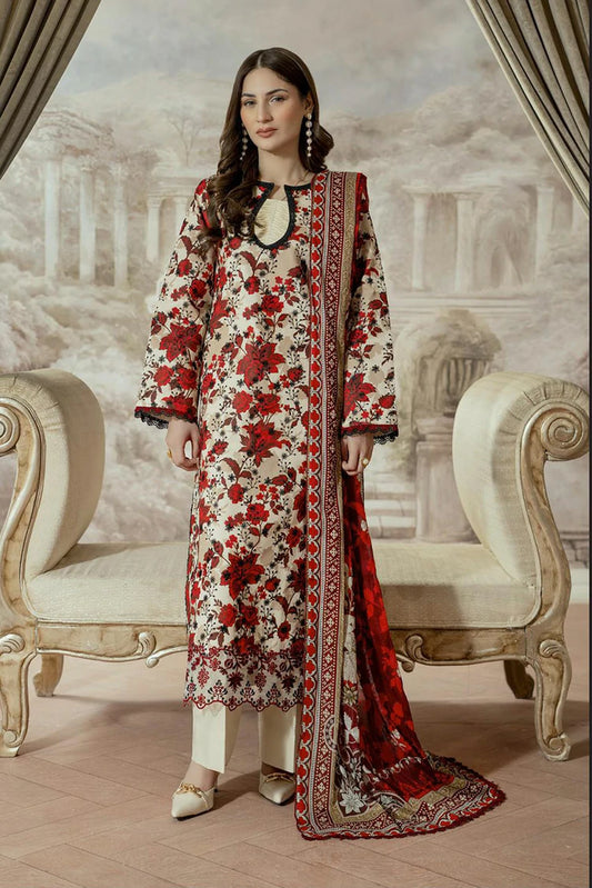 Rajbari - Raha Premium Printkari Vol 2 - Design 02 - Unstitched