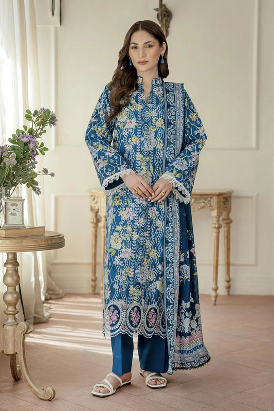 Rajbari - Raha Premium Printkari Vol 2 - Design 07 - Unstitched