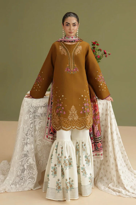 Rajbari - Jahaan Embroidered Lawn Signature Edit - JAHAAN 01 - Unstitched