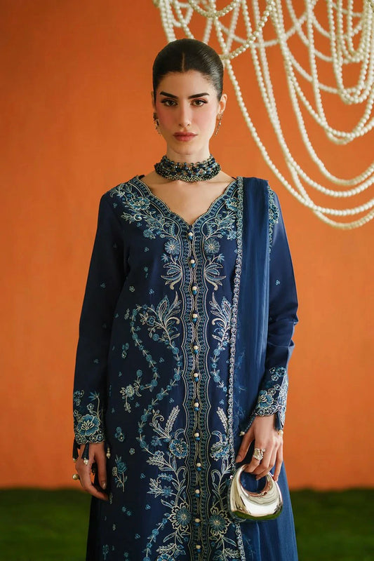 Zariya - Zaira Blooming Flower Lawn Collection - NEVE-ZB6S104 - Unstitched