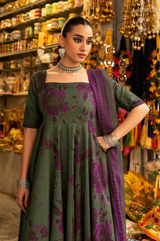Shagna - Ek Dopahar Traditional Peshwaz Spring Summer - SP-104 (GULPARI) - Unstitched
