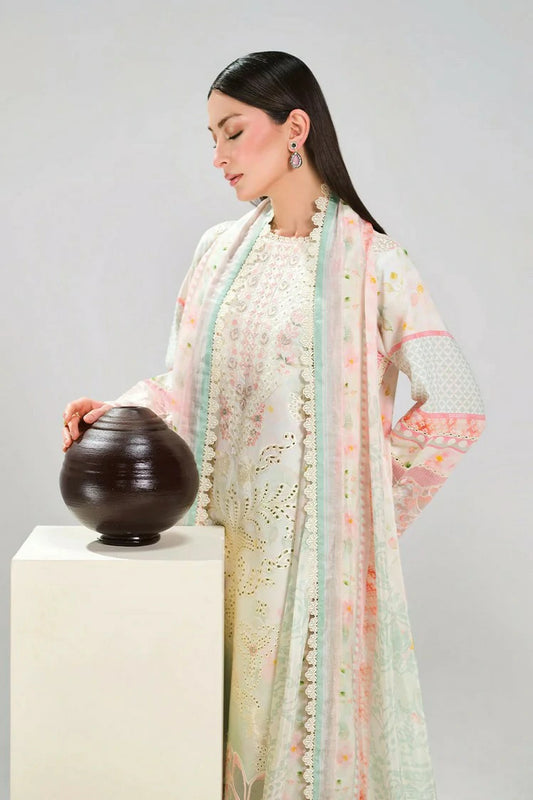Ramsha - Dhanak Embroidered Lawn Collection Vol 2 - DH-204 - Unstitched
