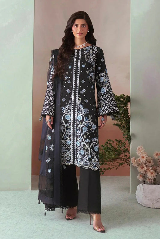 Zariya - The Summer Canvas - PETUNIA-ZB6S123 - Unstitched