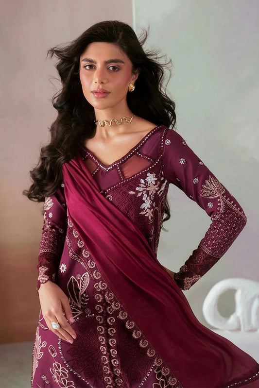 Zariya - The Summer Canvas - TIARA-ZB6S125 - Unstitched
