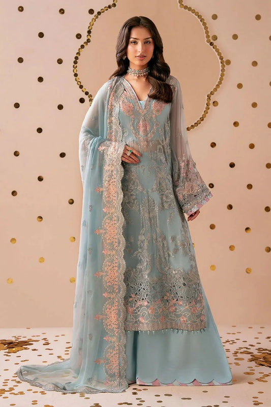 Ramsha - Dastak Luxury Chiffon Collection Vol 3 - Q-301 - Unstitched