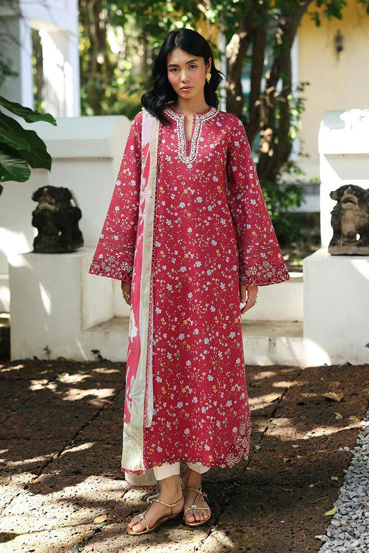 Qalamkar - Qprints Summer Prints Collection - AX-7B Lena - Unstitched