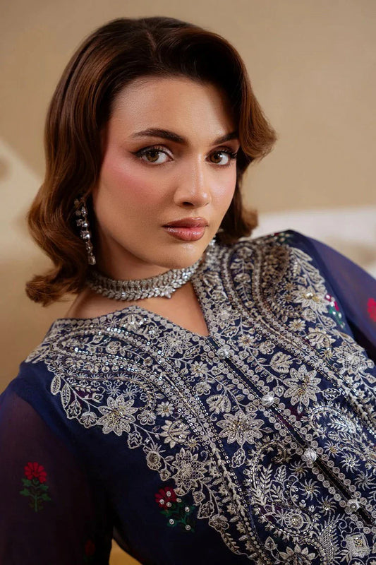 Nureh - Amaya Luxury Embroidered Chiffon Collection Vol 1 - AM-32 - Unstitched
