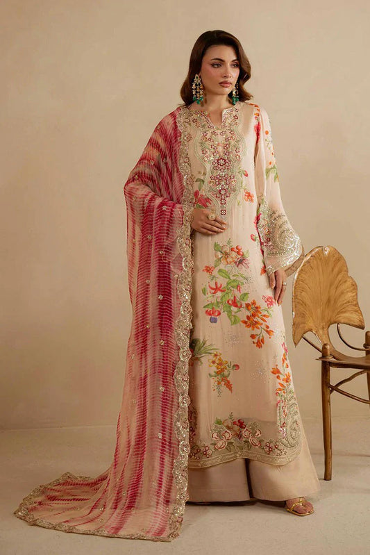 Nureh - Amaya Luxury Embroidered Chiffon Collection Vol 1 - AM-34 - Unstitched