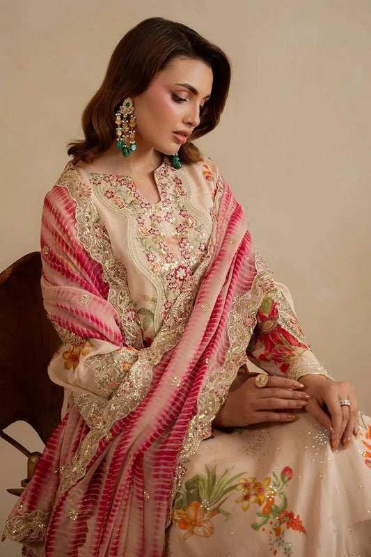 Nureh - Amaya Luxury Embroidered Chiffon Collection Vol 1 - AM-34 - Unstitched
