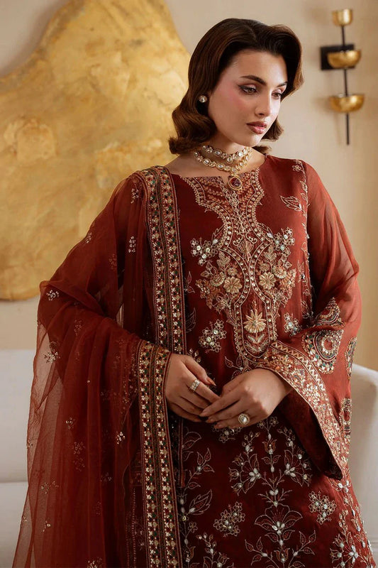 Nureh - Amaya Luxury Embroidered Chiffon Collection Vol 1 - AM-35 - Unstitched