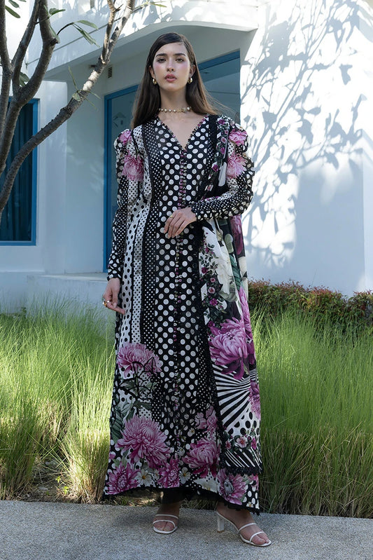 Elaf - Santorini Prints Collection - EPN-1B Pois & Her - Unstitched