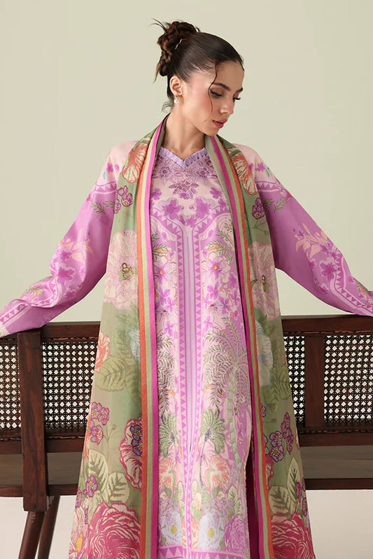 Roheenaz - Rosette Lawn Collection - 6B-Soft Solstice - Unstitched