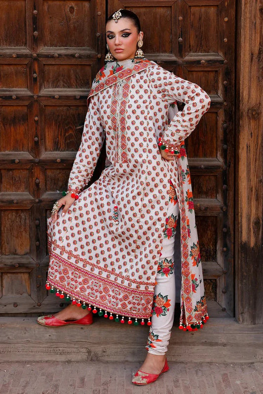 Charizma - Embroidered Lawn Spring Summer Edit - CH6-06 - Unstitched